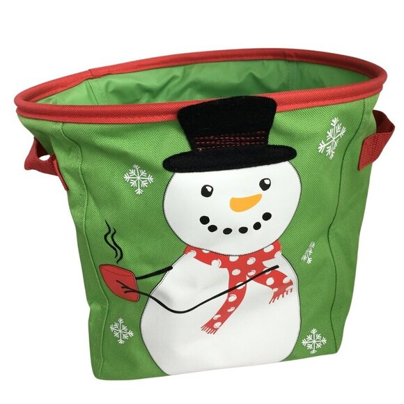 thirty-one Other - Thirty One Large Snowman Christmas Holiday Storage Tote Bin W/ Handles